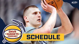 A deep dive into the Denver Nuggets 2023-24 NBA Schedule | DNVR Nuggets Podcast