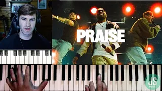 Praise // Elevation Worship // Piano Cover & Tutorial (Chord Breakdown) NAYC 2023