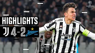 Juventus 4-2 Zenit St. Petersburg | Double Delight for Paulo Dybala! | Champions League Highlights