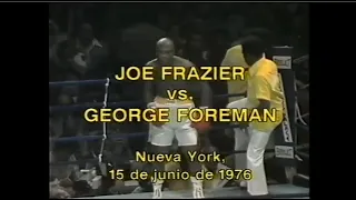 Joe Frazier vs George Foreman II (en español)