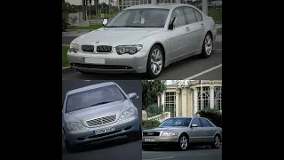 Vergleichstest BMW 7er E65, Mercedes S-Klasse W220 und Audi A8 D2