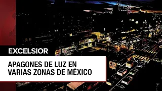 Apagones de luz en varios estados de México por emergencia en red eléctrica