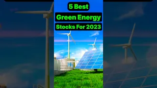 5 Best Green Energy Stocks🟢 || Renewable Energy Stocks || Solar Energy Stocks || Green Energy Shares