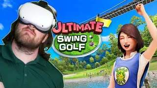 ULTIMATE SWING GOLF IS EVERYBODY'S GOLF IN VR - 18 Holes @ Forest Course