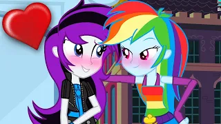 Rainbow Dash Kiss ♥ Equestria Girls