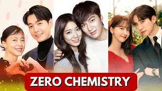 TOP 10 KDRAMA COUPLES WITH NO CHEMISTRY || HANDSOME KOREAN ACTORS, #kdrama