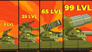 Эволюция Гибридов РАТТЕ - Мультики про танки - Cartoon about tanks