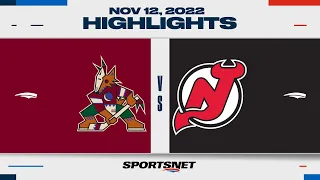 NHL Highlights | Coyotes vs. Devils - November 12, 2022