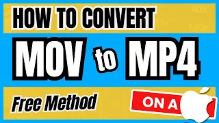 How to convert Mov to MP4 on Mac (easy, fast and free)