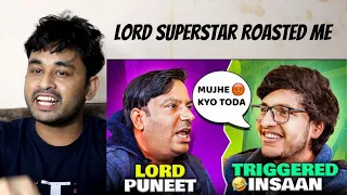 Lord Puneet Superstar Roasted Me - Tea with Triggered Ep.2 | Reaction video