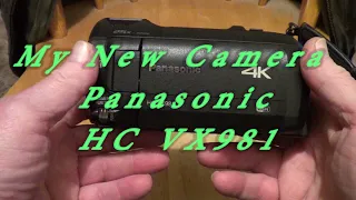 My New Camera Panasonic HC VX981