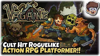 CULT HIT ROGUELIKE ACTION RPG PLATFORMER! | Let's Try: Vagante | Gameplay