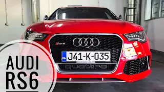 Audi RS6 Startup, Exhaust Sound & Interior Review [in 4K]