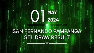 3rd Draw STL Pampanga May 1, 2024 (Wednesday)