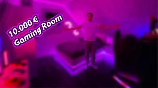 MEIN 10.000 EURO GAMING ZIMMER 😍| Roomtour