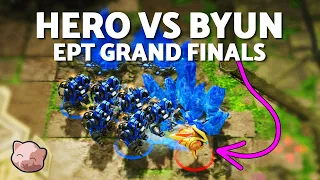 HERO'S probe TILTS BYUN in Grand Finals! | EPT NA 190 (Bo5 TvP) - StarCraft 2