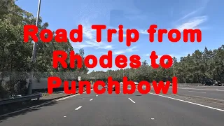 Sydney Suburbs Road Trip from Rhodes to Punchbowl, New South Wales, Australia