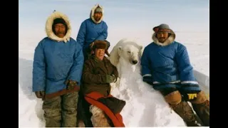 Jakt i Norra Canada , Nunavut.