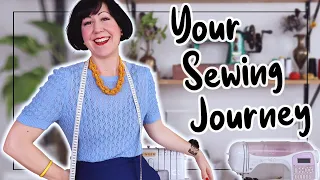 5 sewing stages you go through from 'complete beginner' to 'I can sew anything'!