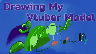 Drawing my Vtuber Model | Becoming a Vtuber Part 2