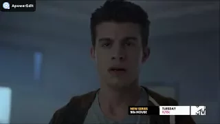 Teen Wolf 6x20 "The Wolves of War" The Pack vs The Hunters 'Gabe gets Shot'