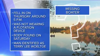 Authorities find body of missing boater in Lake Pepin
