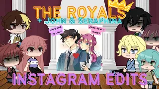 The Royals + John & Seraphina react to instagram edits! | UnOrdinary | 1/2