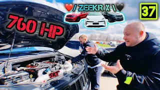 VLOG.37 - Сергей Герваш, бэкстейдж со сьемок для канала 7FORCE, 2 JEEP SRT VS ZEEKR X и немного BMW)