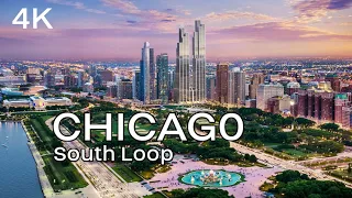 Chicago 4K Virtual Walking Tour - South Loop and Printer's Row