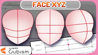 【HOW TO: Live2D】Face skin XYZ Tutorial