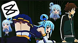 Aqua Konosuba Edit || Rude || CapCut