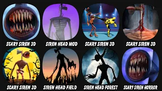 Scary Siren Horror Games 3D, Siren Head Mod: Evil Ghost Games, Siren Head Vs Robot 3D...