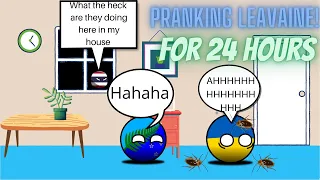 "I Pranked @Leavaine Gaming For 24 Hours!" I Countryball Animations