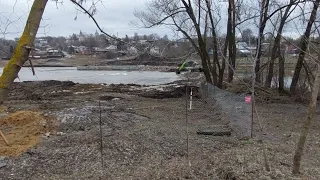 Зарайск  Плотина на Осетре в полном порядке