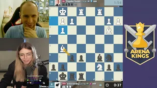 УЛЫБАЕТСЯ, СМЕЕТСЯ, НА ПОЗИТИВЧИКЕ! // GM СЕРГЕЙ ЖИГАЛКО vs WFM ANNA CRAMLING