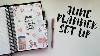 June Planner Set Up | Plan with Me | Creative Faith & Co.