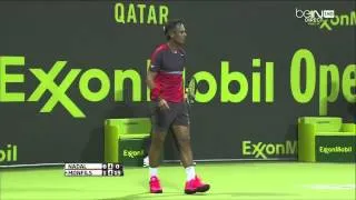 Monfils - The Most Powerful Shot Ever in Tennis HD