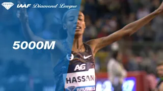 Sifan Hassan turns on the jets at the bend and wins the 5000m in Brussels - IAAF Diamond League 2019