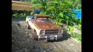 Dodge d100 custom build 1/25