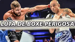 JOSÉ ALDO VS JEREMY STEPHENS na LUTA DE BOXE : GAMEBRED BOXING