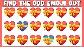 FIND THE ODD ONE OUT #30 | Find The Odd Emoji Out | Emoji Quiz