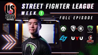 Street Fighter League Pro-US 2022 Week 1 - CLG vs. Endemic, NASRxBandits vs. Panda