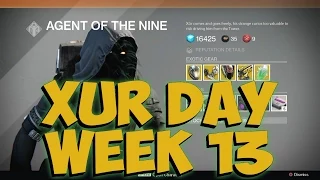 Destiny | Xur Day Week 13 | EXOTIC SHARDS AVAILABLE!!!