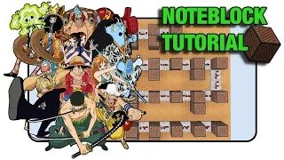 One Piece "We Are" Doorbell - Note Block "Tutorial" (Minecraft Xbox 360/One/Ps3/Ps4)