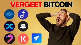 TOP 7 ALTCOINS KLAAR OM TE EXPLODEREN (moeten nog x10)