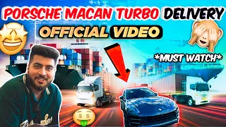 MY PORSCHE MACAN🚘TURBO DELIVERY!!! *OFFICIAL VIDEO* MUST WATCH!!😍🚘 #piyushgera #porsche #delivery
