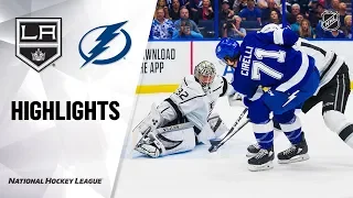 NHL Highlights | Kings @ Lightning 1/14/20