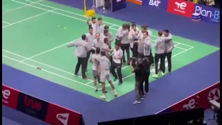 History moment India win Thomas Cup for the first time