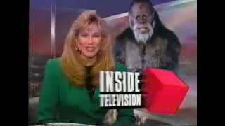 ENTERTAINMENT TONIGHT - Harry and the Hendersons TV Show with Kevin Peter Hall (1991)