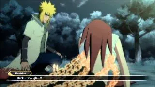 Naruto's parents farewell